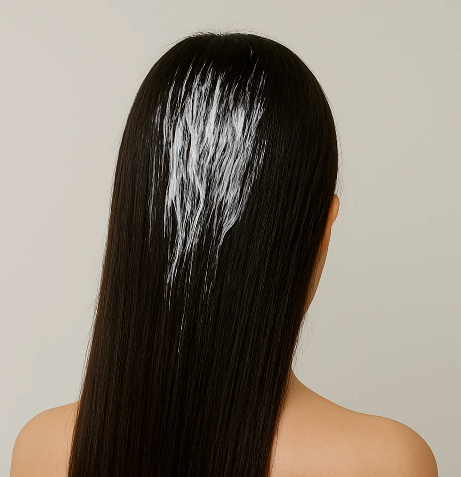 Hot smoothing hair treatment